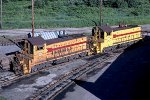 BC Hydro GMD SW900RS's #900 & #903 at "Kits" yard.